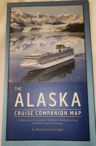 PRINCESS CRUISES "THE ALASKA CRUISE COMPANION MAP"  HUGE! 34" X 26"   BRAND NEW! - Picture 1 of 18