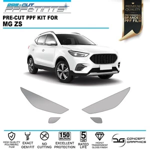 Pellicola protezione vernice truciolo pietra trasparente PPF per motori MG ZS - Foto 1 di 2