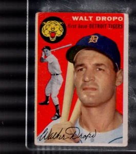 1954 Topps Walt Dropo Detroit Tigers #18 🚀⚾️ GVG - Picture 1 of 2