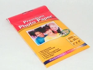 New Premium Photo Paper 20 Sheets . 4"x6" . Scrapbook Safe & Acid Free - Picture 1 of 4