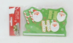 Ho Ho Ho 6 Package Topper Gift Tags by the Paper Magic Group - Picture 1 of 2