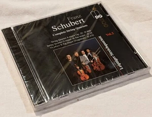 MDG 307 0602-2 cd Schubert COMPLETE STRING QUARTETS V.2 Leipziger SQ mint SEALED - Picture 1 of 3