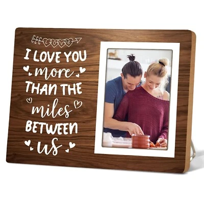 Love Picture Frame, Gifts for Girlfriend Boyfriend, Couples Picture Frame for... - Image 1 of 4
