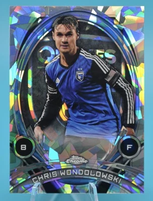 2014 Topps Chrome MLS Chris Wondolowski In Form Atomic Refractor /10 SSP - Image 1 of 2