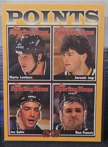 95-96 Fleer Skybox Mario Lemieux League Leaders 🚨🚨🚨 Pittsburgh Penguins - Picture 1 of 2