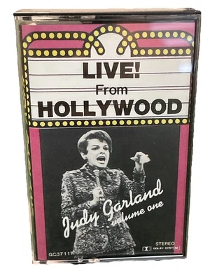 Judy Garland - LIVE! From Hollywood Vol. 1 Cassette GC37117 - Image 1 of 3