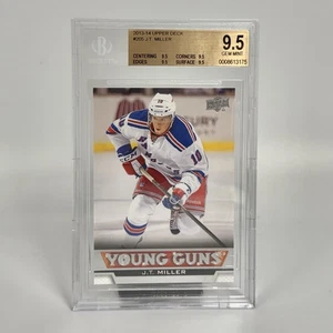 2013 14 Upper Deck J.T. Miller Young Guns Rookie # 205 BGS 9.5 Gem Mint TRUE GEM - Bild 1 von 2