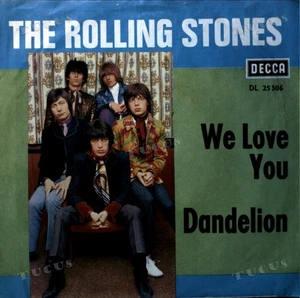 The Rolling Stones - We Love You / Dandelion 7in (VG+/VG+) '* - Picture 1 of 1