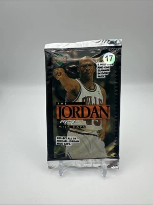 1995 Upper Deck The Michael Jordan Milk Caps POGS* Pack Factory Sealed 🔥🔥🔥 - Image 1 of 3