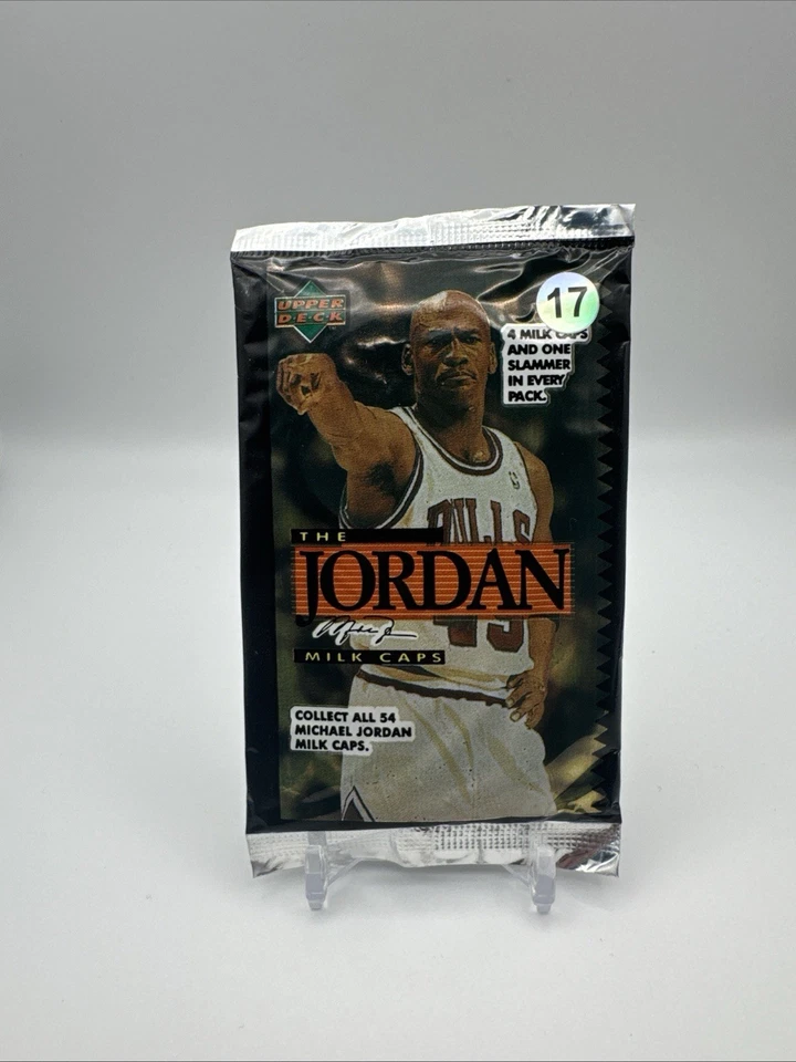 1995 Upper Deck The Michael Jordan Milk Caps POGS* Pack Factory Sealed 🔥🔥🔥 - Image 1 of 3