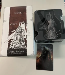 Grial contaminado: modelo coleccionable del Rey Arturo - ¡Nuevo! ¡Sellado de fábrica! - Imagen 1 de 7