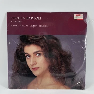 London Cecilia Bartoli A Portrait Laserdisc Rossini Mozart Vivaldi Perfolesi - Image 1 of 2