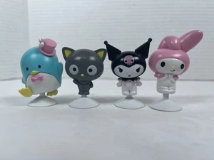 Hello Kitty & friends Sanrio Chibi Snapz set of 4 Kuromi My Melody Chococat T48 - Picture 1 of 3