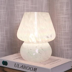 USB Plug-in Mushroom Lamp Small Bedside Table Lamp with 3 Temperature LED Bul... - Picture 1 of 6