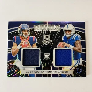 2023 Panini Spectra - Rivals #RIV-1 Anthony Richardson, C.J. Stroud /75 MEM, RC - Bild 1 von 4