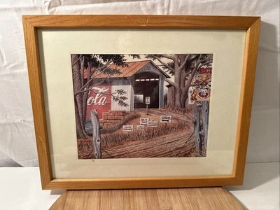 Coca-Cola pictures framed set of three - Image 1 of 4