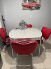 1950 Table with Amazing Chairs Vintage Original