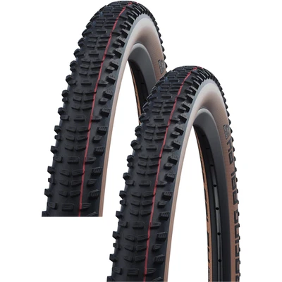 Pack de 2 Neumáticos Schwalbe Racing Ralph 29 x 2.25 Tubeless Negro/Transparente Foto 1 de 2