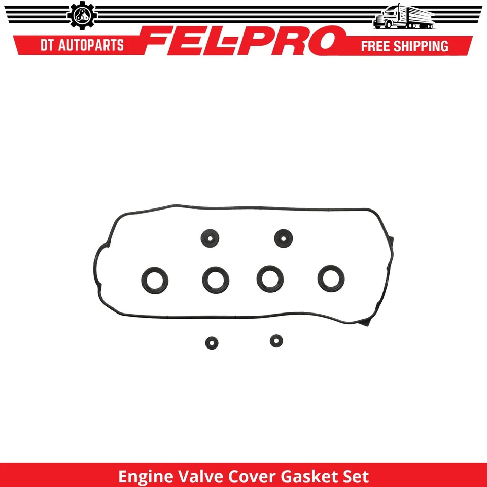 For 1993-1995 Honda Civic del Sol 1.5L L4 Engine Valve Cover Gasket Set Fel-Pro - Image 1 of 1