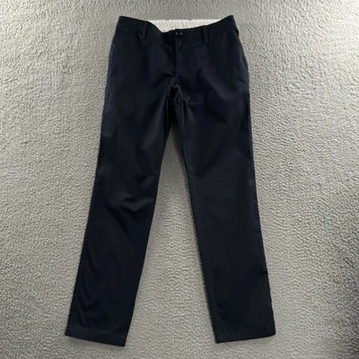 Armani Exchange Men Pants Blue Size 29 Slim Fit Tapered Polyester Blend - Image 1 of 4
