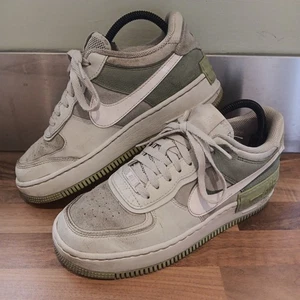 Nike Air Force 1 Shadow Pistachio Frost Größe UK5,5 Gebraucht Grün Weiß Turnschuhe - Bild 1 von 14
