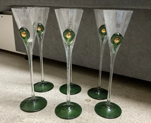 6 Große K&K Styling Design Weinglas Sektglas Wasserglas (1371) - Bild 1 von 1