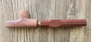Antique Plains Indian Native American Carved Catlinite Stone Smoking Pipe & Stem - Picture 1 of 8