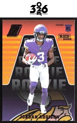 Jordan Addison 2023 Panini Zenith Red Zone Rookie #157 - Image 1 of 2