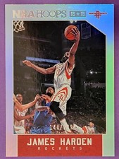 James Harden 2015-16 Panini NBA Hoops #3 Silver Holo Parallel 144/299 Rockets
