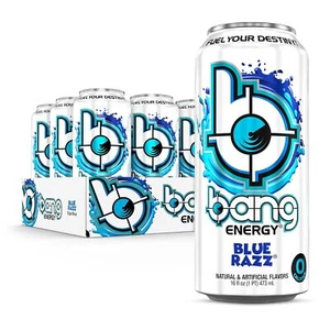 Bang Energy Blue Razz, Sugar-Free Energy Drink, 16-Ounce (Pack of 12) - Picture 1 of 6