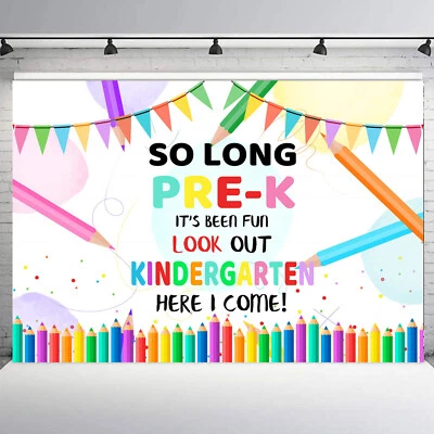 Lápiz colorido 10x8 pies bienvenida regreso a la escuela vinilo telón de fondo fondo foto fondo Foto 1 de 4