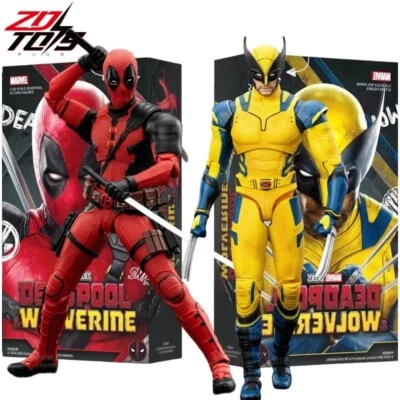 Deadpool & Wolverine Action figures Boxed ZdToys AmazingYamaguchi Marvel