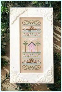 August Sampler de Country Cottage Needleworks patrón de punto de cruz - Imagen 1 de 1