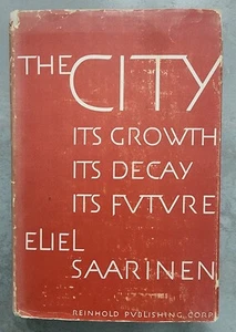 ELIEL SARINEN (SIGNED), THE CITY, 1943, REINHOLD, 1ST/1ST + EXTRA SIGNED LETTER - Picture 1 of 17