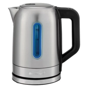 Brentwood 1500 Watt Stainless Steel 1.7 Liter Electric Kettle with 5 Temperature - Picture 1 of 6