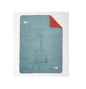 The North Face Wawona Fuzzy Blanket 72 x 55 Black Doubles As Poncho NEW - Picture 1 of 5