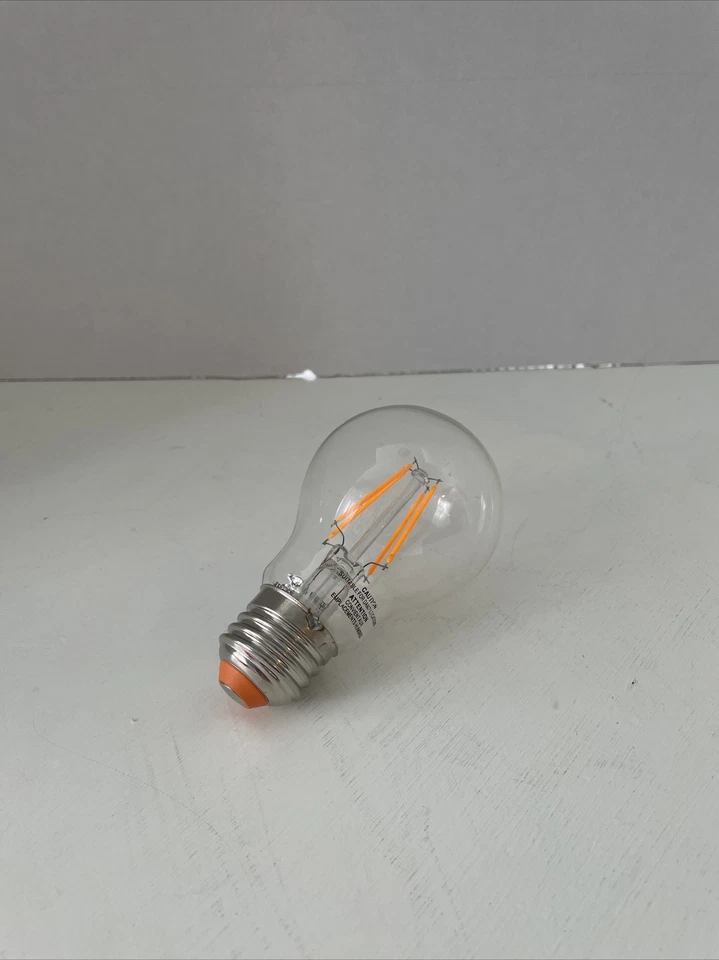 FEIT Electric A19 LED Bulb 20V Orange Light Decorative 4.5 Watt New - Image 1 of 1