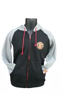 Sudadera con capucha oficial de invierno del Manchester United para hombre RhinoxGroup talla pequeña - Imagen 1 de 5