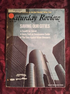 Saturday Review May 14 1977 CITIES DETROIT HENRY FORD ROGER M. WILLIAMS - Picture 1 of 1