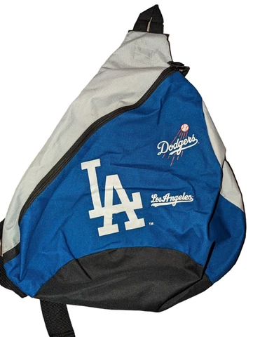 LOS ANGELES DODGERS MLB Official  Sling Crossbody Backpack CONCEPTONE Black/blue Cover
