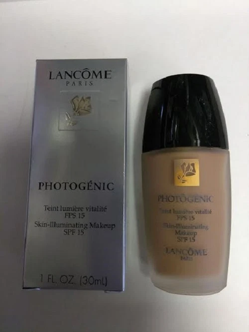 NEW LANCOME PHOTOGENIC SKIN ILLUMINATING MAKEUP 1 OZ-SUEDE 6(C) - Image 1 of 1