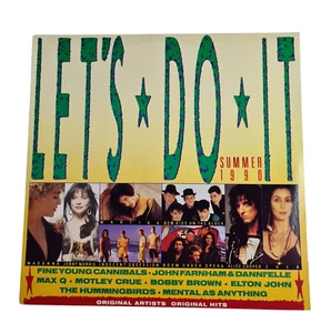Lets Do It Summer 1990 LP Vinyl Record Various Compilation CBS 4660921 - Picture 1 of 5