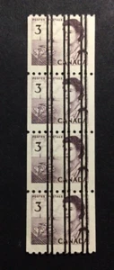 BroadviewStamps COIL SALE!  Canada #466xx strip of 4. MNH F-VF. CV$15 - Picture 1 of 2