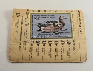EE. UU. # RW51 1984 SELLO DE PATO Widgeon - Imagen 1 de 3