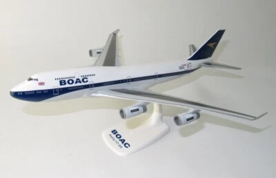 British BOAC 100 years Boeing 747-400 B747 1:250 Modellino da Collezione G-BYGC - Immagine 1 di 2