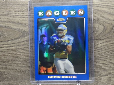 2008 Topps Chrome Blue Refractors #TC66 Kevin Curtis - Image 1 of 2