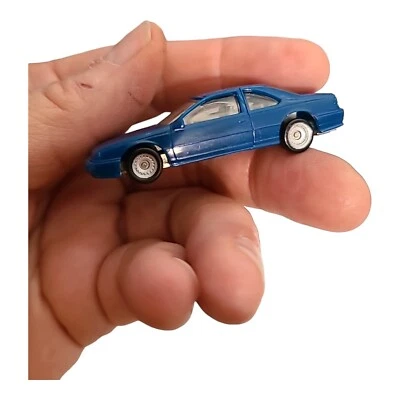 Monogram 1989 Mini Thunderbird Blue Car Mini Super Coupe - Image 1 of 4