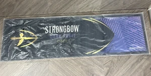 Brand New Strongbow Dark Fruit Rubber Bar Runner 35in width height 10 in approx - Picture 1 of 4