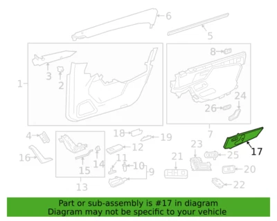 Moldura de moldura Mercedes Benz CLA 45 AMG CLA 35 AMG CLA 250 2020-2023 177720790364 Foto 1 de 3