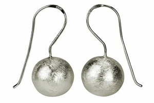 SILBERMOOS Femmes Oreilles Crochets Prise Bijoux Gouttes 925 Sterling Argent - Bild 1 von 6